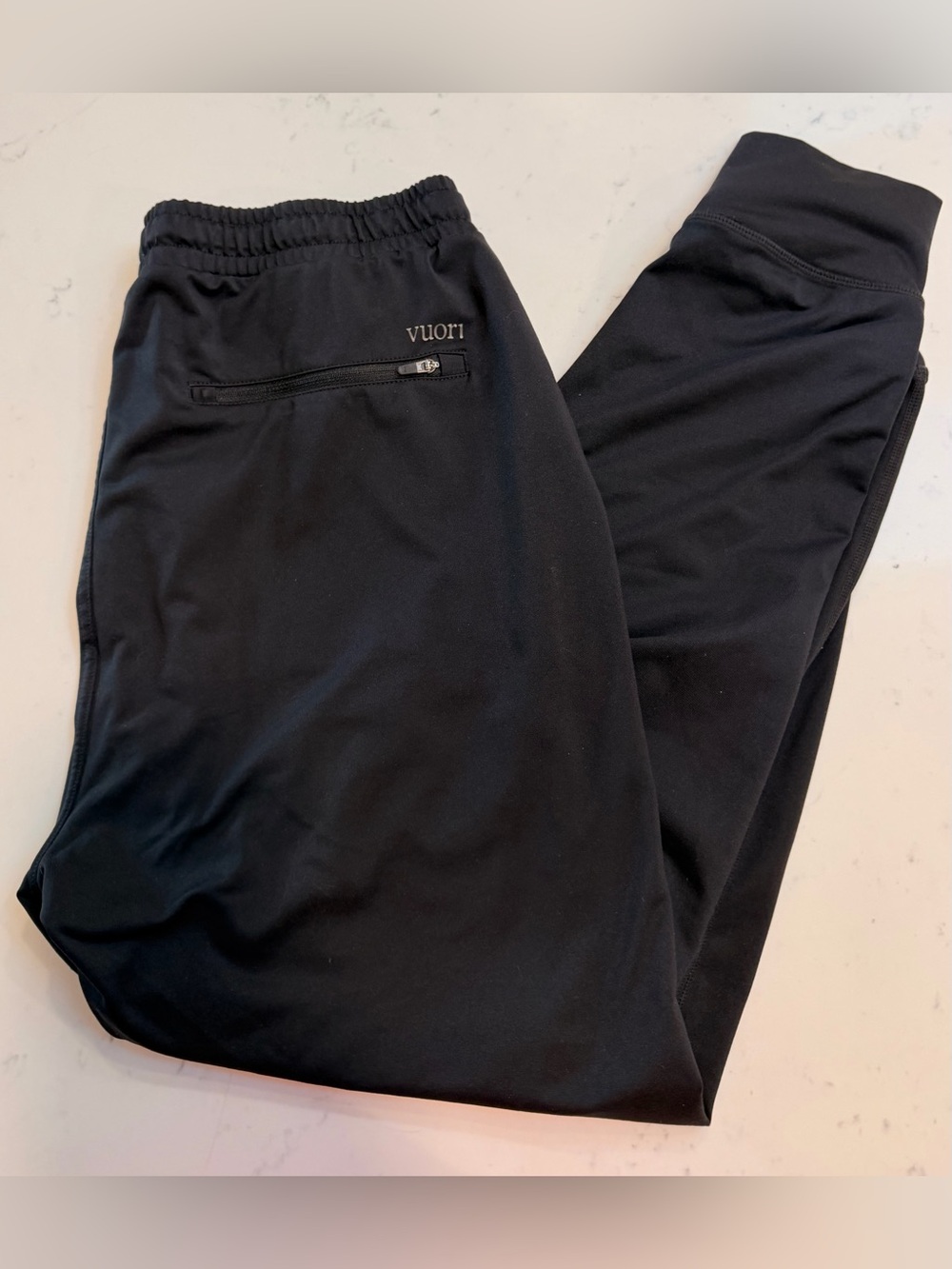 Men's black Vuori Sunday Performance Joggers size large - Picture 5 of 6